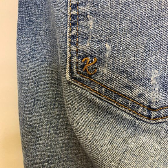 Kut From the Cloth Womens Jeans Ankle Skinny High Rise Med Wash Plus Size 16 - Picture 14 of 16